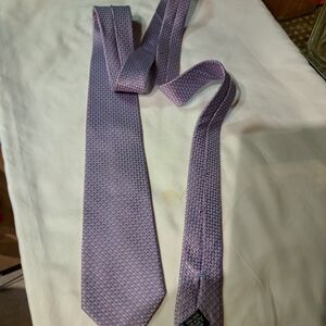 Hugo Boss Purple Patterned Tie